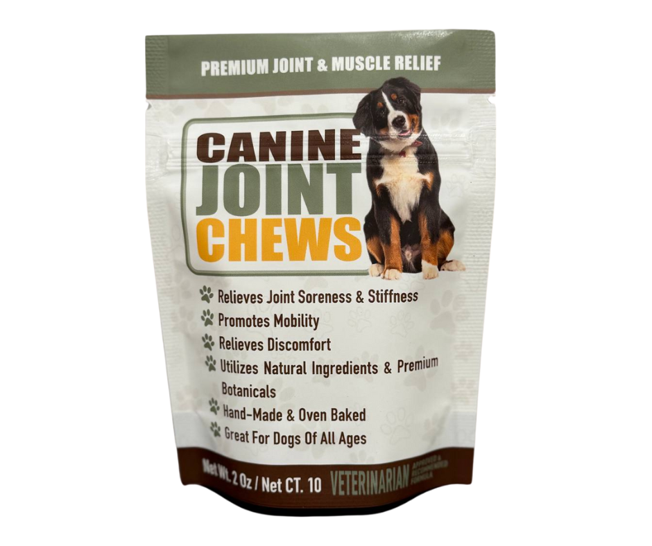 CANINE JOINT CHEWS (10 CHEWS, 60 CHEWS)