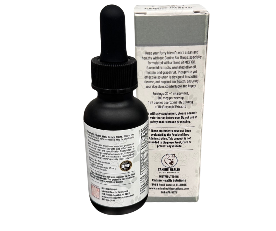 CANINE EAR DROPS 100MCG