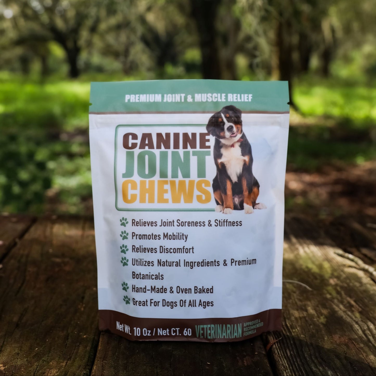 CANINE JOINT CHEWS (10 CHEWS, 60 CHEWS)