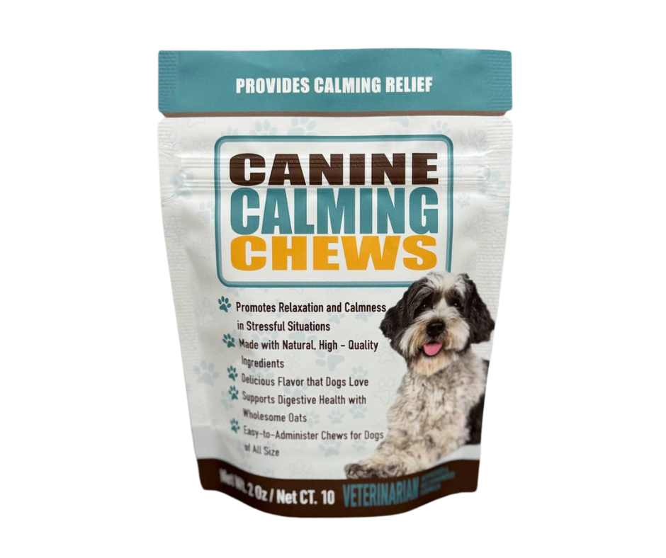 CANINE CALMING CHEWS (10 Chews, 60 Chews)